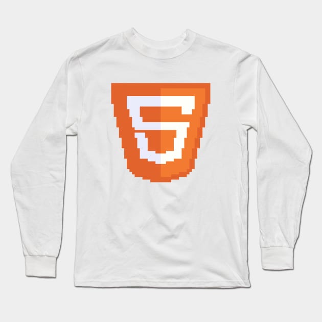 Html Logo Long Sleeve T-Shirt by brick86